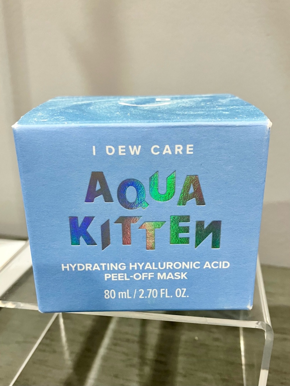 I DEW CARE Aqua Kitten Hydrating Hyaluronic Acid Peel-Off Mask